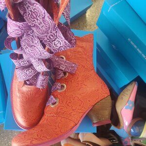 John fluevog Gladstone boots size 12W 10M New